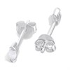 Silver Marquise CZ Stud Earrings - F04211 Alternative Image