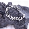Silver Chunky T Bar Bracelet - F14208 Alternative Image