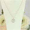 Silver St Christopher Necklace - F33101 Alternative Image