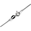 Silver Floating Heart Necklace - F3355 Alternative Image