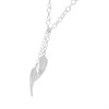 Silver Angel Wings Necklace - F3362 Alternative Image