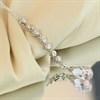 Silver Crystal Drop Necklace - F3398 Alternative Image