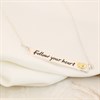 Silver Follow Your Heart Necklet - F34108 Alternative Image