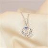 Silver Blue Fairy CZ Necklace - F34117 Alternative Image