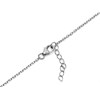 Silver Cubic Zirconia Knot Necklace - F3505 Alternative Image