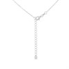 Silver CZ Heart Infinity Necklet - F35168 Alternative Image