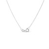 Silver Pear CZ Necklace - F35178 Alternative Image