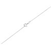 Silver Cubic Zirconia Infinity Necklace - F3561 Alternative Image