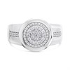 Silver Cubic Zirconia Signet Ring - F5116 Alternative Image