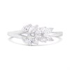 Silver Leaf Pattern Ring - F60111 Alternative Image