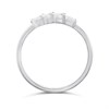 Silver Leaf Pattern Ring - F60111 Alternative Image