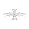 Silver Clover Ring - F60113 Alternative Image