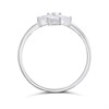 Silver Clover Ring - F60113 Alternative Image
