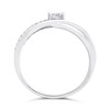 Silver Cubic Zirconia Bridal Set - F6063 Alternative Image