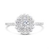 Silver Cluster CZ Ring - F6097 Alternative Image