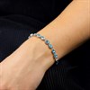 Fiorelli Silver Blue Crystal Infinity Bracelet - F66136 Alternative Image