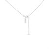 Fiorelli Silver CZ Linked Hexagon Pendant - F66191 Alternative Image