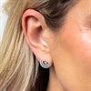 Fiorelli Silver CZ Fan Stud Earrings - F66229 Alternative Image