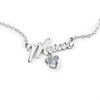 Disney Sterling Silver  ‘Mum’ Necklace - F67121 Alternative Image