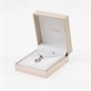 Disney Sterling Silver 18ct Gold Plated CZ Heart Crown Necklace - F67123 Alternative Image