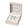 Disney Sterling Silver Mickey Mouse CZ Hoop Earrings - F67125 Alternative Image
