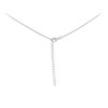 Elements Silver Pearl And Cubic Zirconia Necklace - F6831 Alternative Image