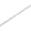 Silver 6mm Wide Double Curb Chain - 20in - F9125 Alternative Image