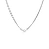 Silver Knot Link Necklet - F9515 Alternative Image