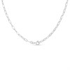 Silver 3mm Oval Link Chain- 24" - F9520 Alternative Image