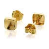 9ct Gold Cushion Stud Earrings - 4mm - G0102 Alternative Image