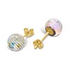 9ct Gold 6mm Crystal Ball Stud Earrings - G01116 Alternative Image