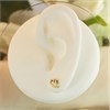 9ct Gold Heart Stud Earrings - 9mm - G0191 Alternative Image