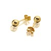 9ct Gold Ball Earrings - 4mm - G0284 Alternative Image