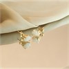 9ct Gold Opal Stud Earrings - 6mm - G04118 Alternative Image