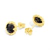 9ct Gold Sapphire Stud Earrings - 7mm - G04134 Alternative Image