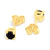 9ct Gold Sapphire Stud Earrings - 3mm - G04139 Alternative Image
