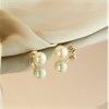 9ct Gold Akoya Cultured Pearl Stud Earrings - 6.5-7mm - G0479 Alternative Image