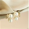 9ct Gold Akoya Cultured Pearl Stud Earrings - 7.5-8mm - G0481 Alternative Image