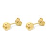 9ct Gold Sparkle Ball Stud Earrings - 6mm - G0833 Alternative Image