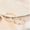 9ct Rose Gold 20mm Hoop Earrings - G2051 Alternative Image