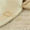 9ct Gold Diamond Cut Hoop Earrings - 14mm - G2462 Alternative Image