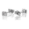 9ct White Gold Cubic Zirconia Stud Earrings - 5mm - G27125 Alternative Image
