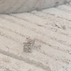 9ct White Gold Diamond Single Earring - G3432 Alternative Image
