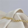 9ct Gold 4.6mm Wide Figaro 8.5in Bracelet - G5674 Alternative Image