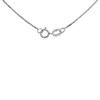 18ct White Gold Diamond Solitaire Necklace - 54pts - I/I2 - H05803 Alternative Image