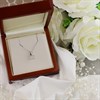 18ct White Gold Diamond Solitaire Necklace - 73pts - I/I2 - H07285 Alternative Image