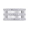 Sif Jakobs Silver Siena Cubic Zirconia Band Ring - J0213 Alternative Image