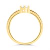 Sif Jakobs Gold Plated Silver Ellera Uno Grande Ring - J02155 Alternative Image