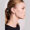 Sif Jakobs Silver Ferrara Twist Hoop Earrings - J02229 Alternative Image