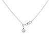 Sif Jakobs Silver Cubic Zirconia Follina Necklace - J0298 Alternative Image